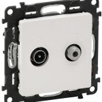Розетка телевизионная Legrand Valena Life 753458 (белый)