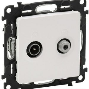 Розетка телевизионная Legrand Valena Life 753458 (белый)