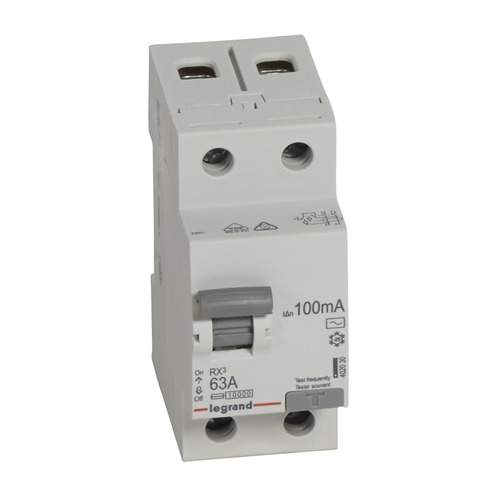 RX3 ВДТ 100мА 25А 2П AC
