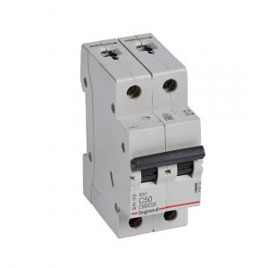 Автоматический выключатель Legrand 419702 2П C50A RX3 4500/4,5kA