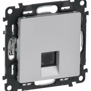 Розетка телевизионная Legrand Valena Life 753638 (алюминий) — изображение 1