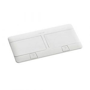 Выдвижной розеточный блок - неукомплектованный - IP 40 - 8 модулей - белый — изображение 1