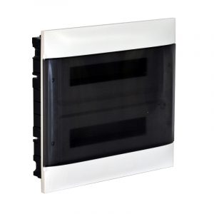 Пластиковый щиток PRACTIBOX S ВСТР 2X12 ДЫМЧ