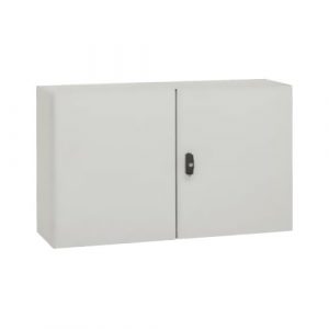 Металлический шкаф Atlantic - IP55 IK10 - RAL 7035 - 800x1000x250 - горизонтальный — изображение 1