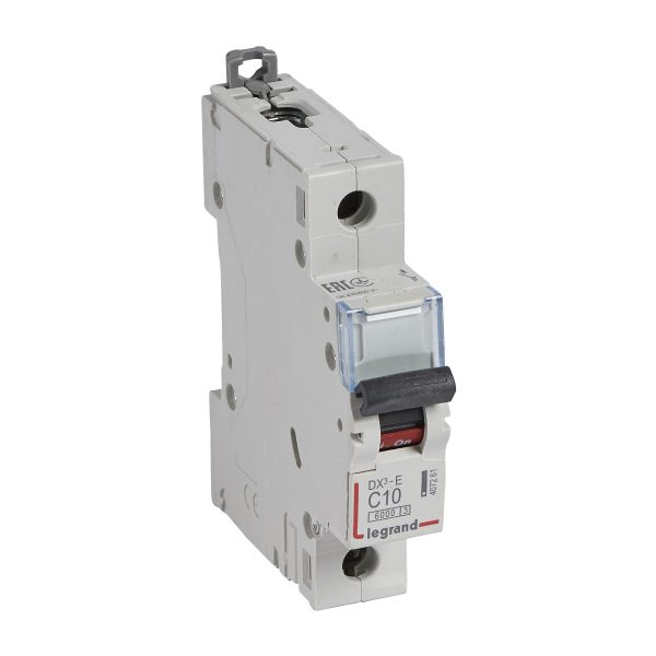 Автоматический выключатель Legrand 407261 1П C10A DX3-Е 6000/6kA