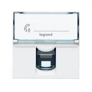 Розетка 1xRJ45 Cat.5 Legrand Mosaic 2 модуля — изображение 4