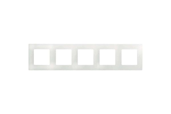 Рамка 5 постов Legrand Etika 672505 (белый)
