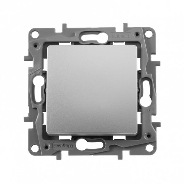 Переключатель одноклавишный Legrand 672405 Etika 10 A 250 В алюминий