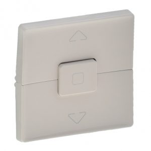 Лицевая панель для выключателя жалюзи и рольставней. Слоновая кость. Valena LIFE — изображение 1