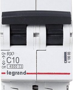 Автоматический выключатель Legrand 419695 2П C 10A RX3 4,5kA — изображение 4