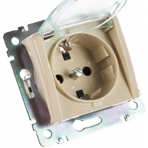 774120 Розетка 2К+З IP44 шт СЛНК VLN — изображение 2