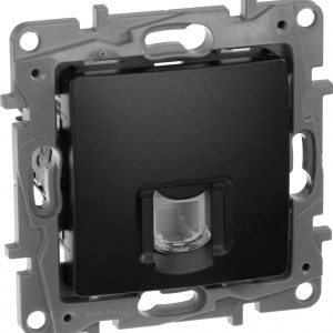 Розетка телефонная Legrand Etika 672640 (антрацит)
