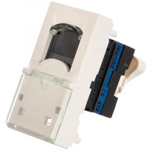 Розетка 1xRJ45 Cat.6 Legrand Mosaic