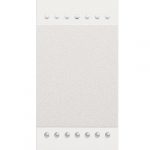 N4003N LivingLight Переключатель с винтовыми клемами, размер 1 модуль, цвет белый
