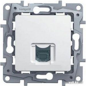 Розетка компьютерная RJ-45 Cat.6 Legrand Etika 672253 (белый)