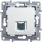Розетка компьютерная RJ-45 Cat.6 Legrand Etika 672253 (белый)