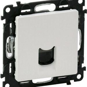 Valena LIFE.Информационная розетка одиночная RJ45 Кат.5е UTP.С лицевой панелью.Алюминий — изображение 2
