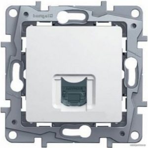 Розетка компьютерная RJ-45 Cat.6 Legrand Etika 672253 (белый) — изображение 5