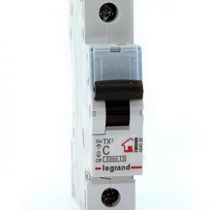 Автоматический выключатель Legrand 404034 1П C63A TX3 6000/6kA