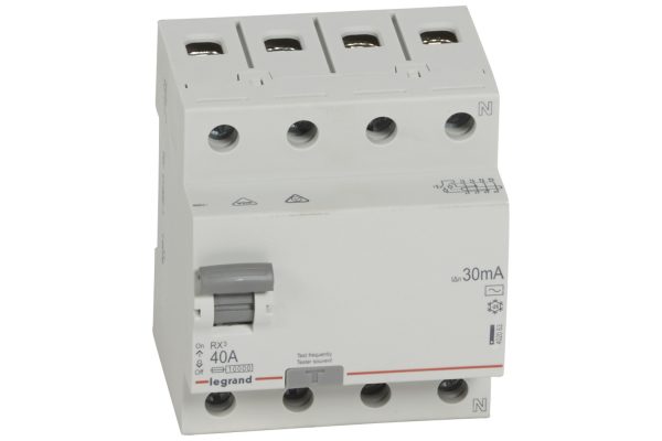 RX3 ВДТ 30мА 40А 4П AC