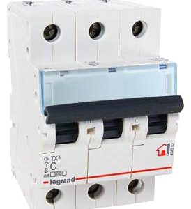 Автоматический выключатель Legrand 404062 3П C63A TX3 6000/6kA