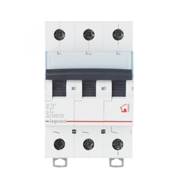 Автоматический выключатель Legrand 404062 3П C63A TX3 6000/6kA