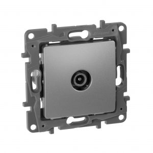 Розетка Legrand Etika 672465 (алюминий) — изображение 5