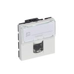 Розетка 2xRJ45 Cat.6 Legrand Mosaic