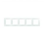 Рамка 5 постов Legrand Etika 672505 (белый)