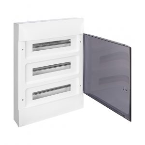 Щит навесной Legrand Practibox S 3х18 IP40 Дымчатая дверь — изображение 8