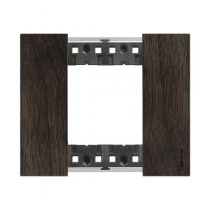 LIVING NOW. Декоративная рамка 2 модуля.Цвет "Орех" — изображение 1