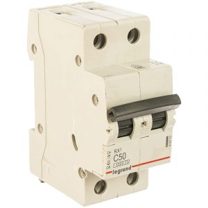 Автоматический выключатель Legrand 419702 2П C50A RX3 4500/4,5kA