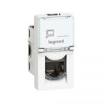 Розетка 1xRJ45 Cat.6 Legrand Mosaic