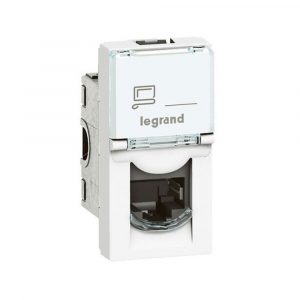 Розетка 1xRJ45 Cat.6 Legrand Mosaic — изображение 4