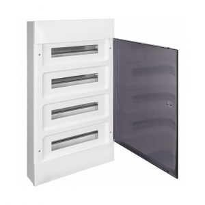 Щит навесной Legrand Practibox S 4х18 IP40 Дымчатая дверь — изображение 4