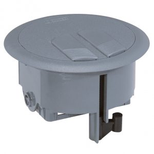 Напольная коробка - IP 20 - RAL 7031 - 3 модуля — изображение 1