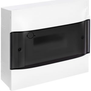 Щит навесной Legrand Practibox S 1х8 IP40 Дымчатая дверь