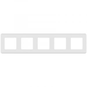 Рамка 5 постов Legrand Inspiria 673970 белый — изображение 2