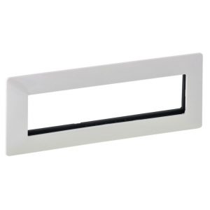 Рамка для модульных устройств Mosaic 4x2 модуля, Белый. Valena Life — изображение 1