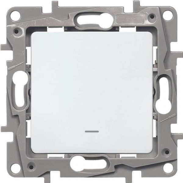 Выключатель с подсветкой Legrand Etika 10 A 250 В 672203 (белый)