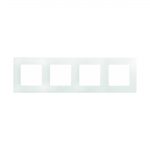 Рамка 4 поста Legrand Etika 672504 (белый)