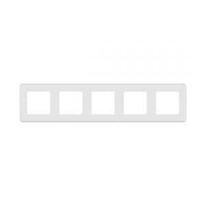 Рамка 5 постов Legrand Inspiria 673970 белый — изображение 1