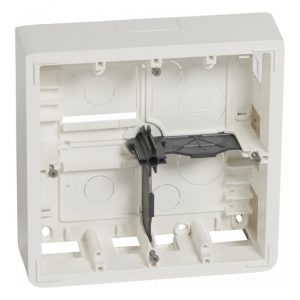 Коробка накладная 2х4/5м, в. 50мм, белый. Mosaic — изображение 1