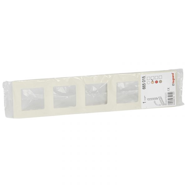 Рамка 5 постов Legrand Etika 672515 (слоновая кость)