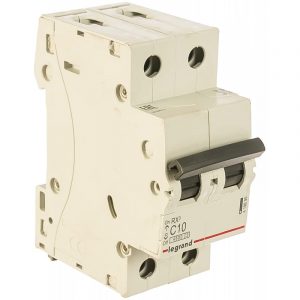 Автоматический выключатель Legrand 419695 2П C 10A RX3 4,5kA