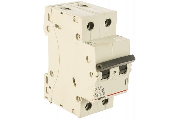 Автоматический выключатель Legrand 419695 2П C 10A RX3 4,5kA