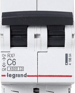 Автоматический выключатель Legrand 419694 2П C 6A RX3 4,5kA — изображение 4