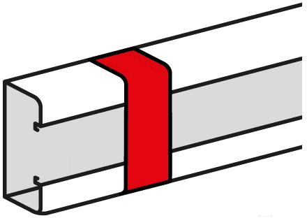 Торцевая заглушка - для кабель-каналов Metra 100x50