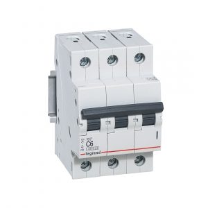 Автоматический выключатель Legrand 419705 3П C 6А RX3 4,5kA — изображение 2