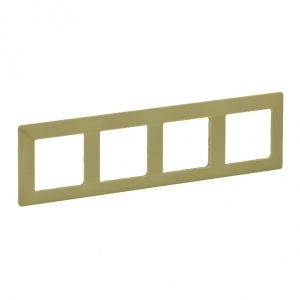Рамка "Лайм". 4-постовая универсальная. Valena LIFE — изображение 1